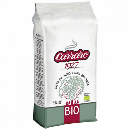 Кофе Carraro "Bio", в зернах, 1000 гр
