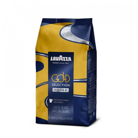 Кофе Lavazza "Gold Selection Filtro", в зернах, 1 кг