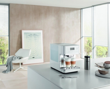Кофемашина CM6350 белый лотос LOWE, Miele