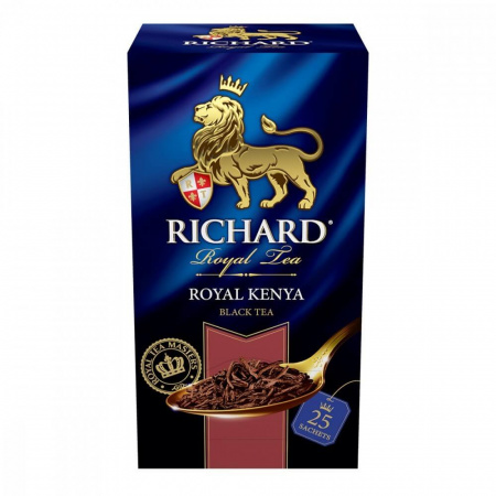 Чай Richard "Royal Kenya", черный, 25 пакетиков