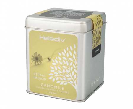 Чай травяной TIN CAMMOMILE, 40 г, Heladiv