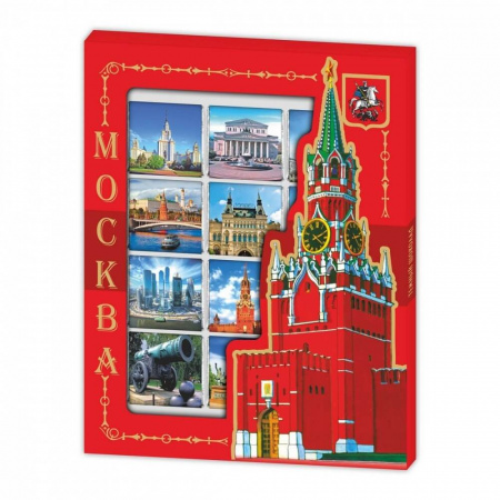 Шоколад Глобус-Про "МСК - Спасская Башня", 120 гр