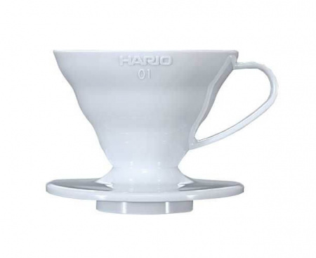 Воронка для пуровера V60 VD-01W, белая, Hario