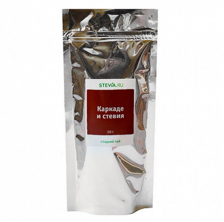 Чай Stevia.ru "Каркаде и стевия", 50 гр