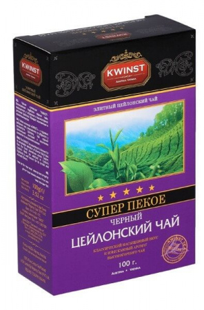 Чай Kwinst "Супер Пекое", черный, 100 гр