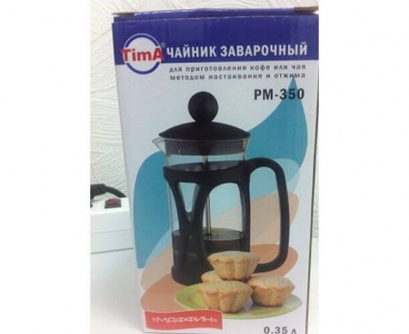 Френч-пресс "Маффин", 350 мл, TimA