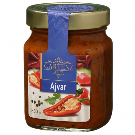 Овощная икра Garten de luxe "Айвар", 330 гр