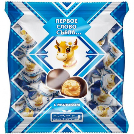 Конфеты Essen "Первое слово съела…", с молоком, 1000 гр