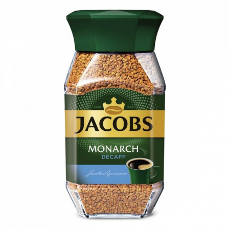 Кофе Jacobs "Monarch Decaff", растворимый, без кофеина, 95 гр