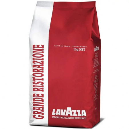 Кофе Lavazza "Grande Ristorazione Rossa", в зернах, 1 кг