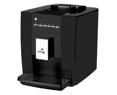 Кофемашина автоматическая Lucca Coffee&Tea, черная, Kaffit.com