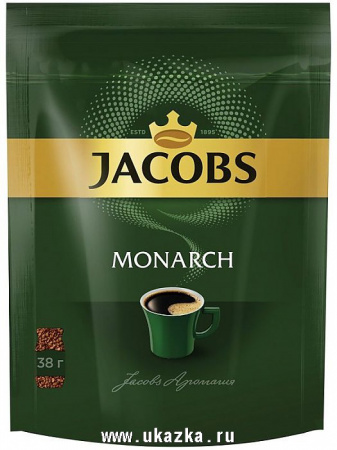 Кофе Jacobs "Monarch", растворимый, 38 гр