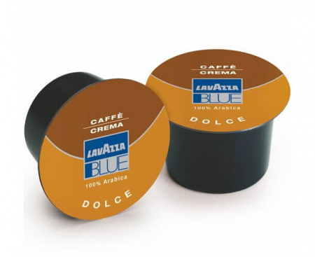 Кофе молотый в капсулах BLUE Espresso CAFFE`CREMA DOLCE, Lavazza