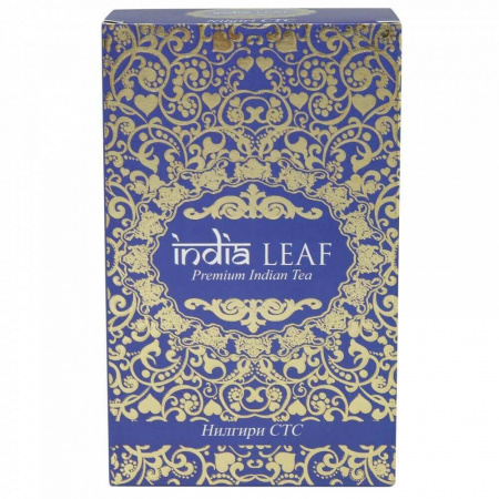 Чай India leaf "Нилгири стс", черный гранулированный, 200 гр