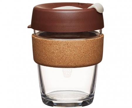Кружка Almond limited, 340 мл, цвет шоколад, стекло, KeepCup