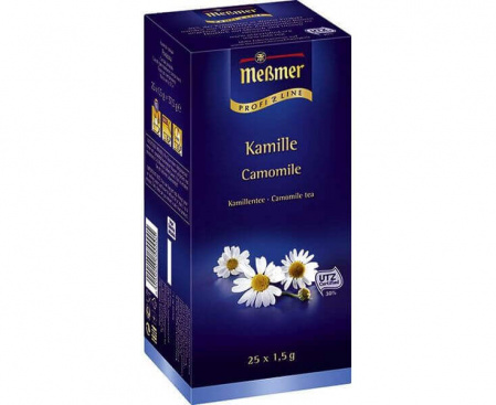 Чай травяной пакетированный Ромашка, 25х1.5 г, Messmer