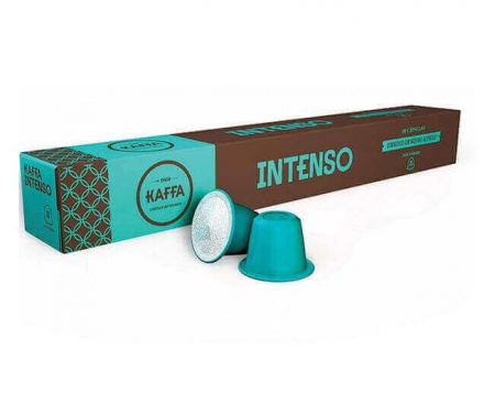 Кофе в капсулах Intenso, крепость 8, 10 шт. х 5.5 г, Kaffa