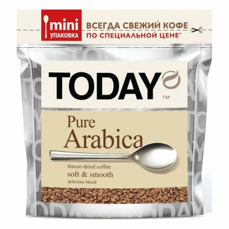 Кофе Today "Арабика", растворимый, 37,5 гр
