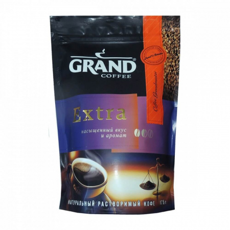 Кофе Grand "Extra", растворимый, 175 гр