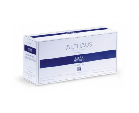 Чай черный для чайника Assam Meleng GFBOP (Ассам Меленг), 20 пак., Grand Packs, Althaus