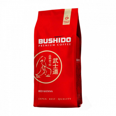 Кофе Bushido "Red Katana", молотый 227 гр