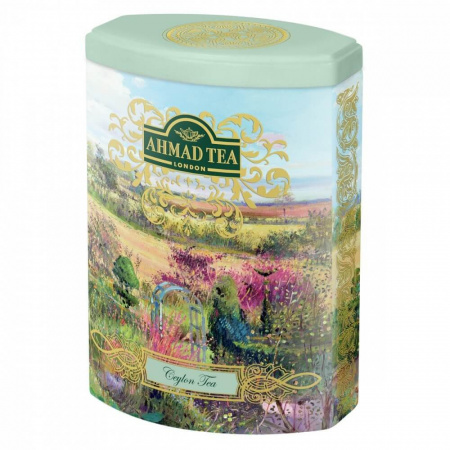 Чай Ahmad "Ceylon Tea", черный листовой в жестяной банке, 100 гр