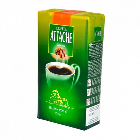 Кофе Attache "Итальянская обжарка", молотый, 250 гр
