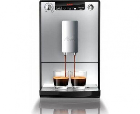 Кофемашина Е 950-103 CAFFEO SOLO, черно-серебристая, пластик, Melitta