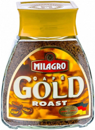 Кофе Milagro "Gold Roast", растворимый, 200 гр