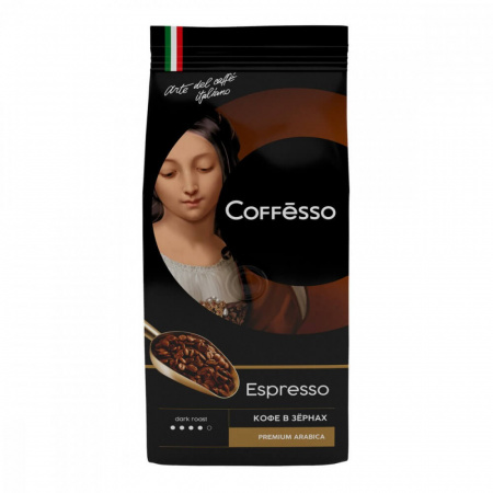 Кофе Coffesso "Espresso", в зернах, 250 гр
