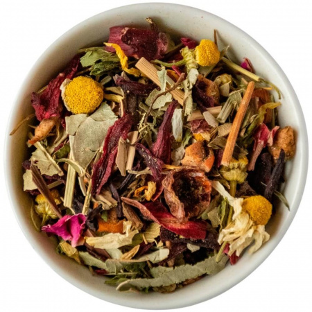 Чай Chef Tea "Малина с мятой", травяной, 50 гр