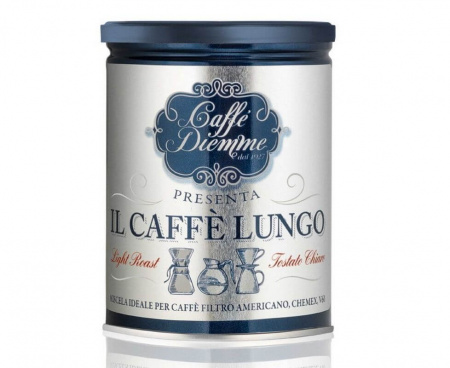 КОФЕ МОЛОТЫЙ BLENS COFFEE BLUE LUNGO, Ж/Б 250 Г, DIEMME