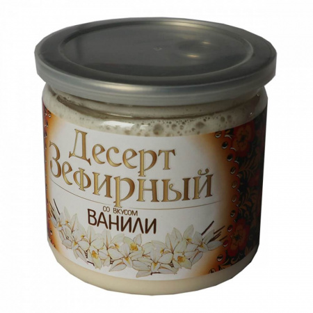 Зефирный десерт Русская коллекция "Со вкусом ванили", 170 гр