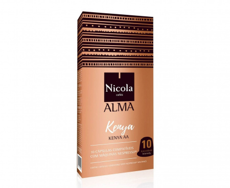 Кофе в капсулах ALMA KENYA, 10 шт., Nicola